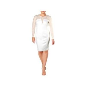 Calvin Klein White Cocktail Dress